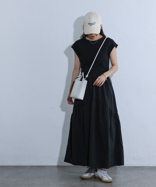 ノースリティアードドッキングワンピース COLONY 2139（コロニートゥーワンスリーナイン）の「ノースリ