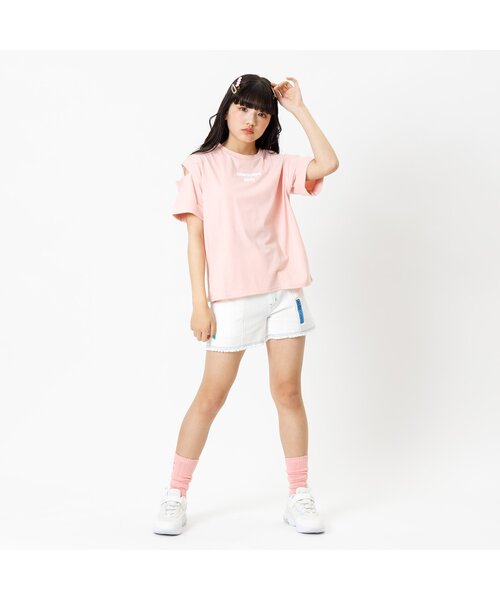 algy（アルジー）の「カラーステッチショーパン（その他パンツ・キッズ・オレンジ/インディゴブルー/イエロー/オフホワイト・MEDIUM/X-SMALL/SMALL/XX-SMALL/XXX-SMALL）」の9枚目の写真