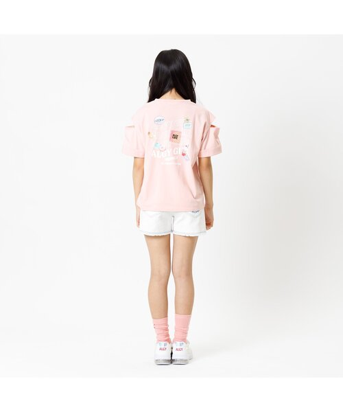 algy（アルジー）の「カラーステッチショーパン（その他パンツ・キッズ・オレンジ/インディゴブルー/イエロー/オフホワイト・MEDIUM/X-SMALL/SMALL/XX-SMALL/XXX-SMALL）」の10枚目の写真