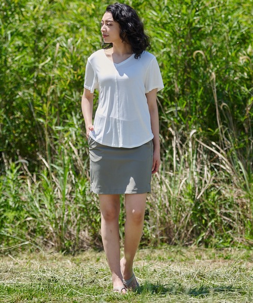 Eddie Bauer(エディーバウアー)の「ガイド パフォーマンス スカート(スカート・レディース・ブラック/サファリグリーン/ベージュ・S/M/L)」の15枚目の写真