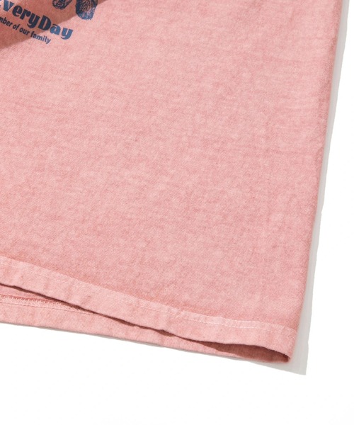 Good On（グッドオン）の「Good On/グッドオン　WONDERFUL EVERY DAY S/S TEE（Tシャツ/カットソー・メンズ・ホワイト/コーラルピンク・LARGE/X-LARGE/MEDIUM）」の7枚目の写真