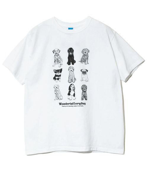 Good On（グッドオン）の「Good On/グッドオン　WONDERFUL EVERY DAY S/S TEE（Tシャツ/カットソー・メンズ・ホワイト/コーラルピンク・LARGE/X-LARGE/MEDIUM）」の10枚目の写真