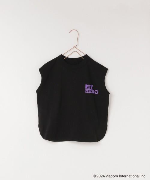 LOWRYS FARM(ローリーズファーム)の「MTVプリントノースリーブ 122013(タンクトップ・キッズ・ホワイト/ブラック/グレー・110cm/120cm/130cm/140cm/150cm)」の16枚目の写真