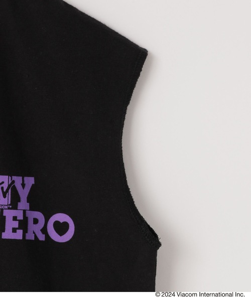 LOWRYS FARM(ローリーズファーム)の「MTVプリントノースリーブ 122013(タンクトップ・キッズ・ホワイト/ブラック/グレー・110cm/120cm/130cm/140cm/150cm)」の13枚目の写真