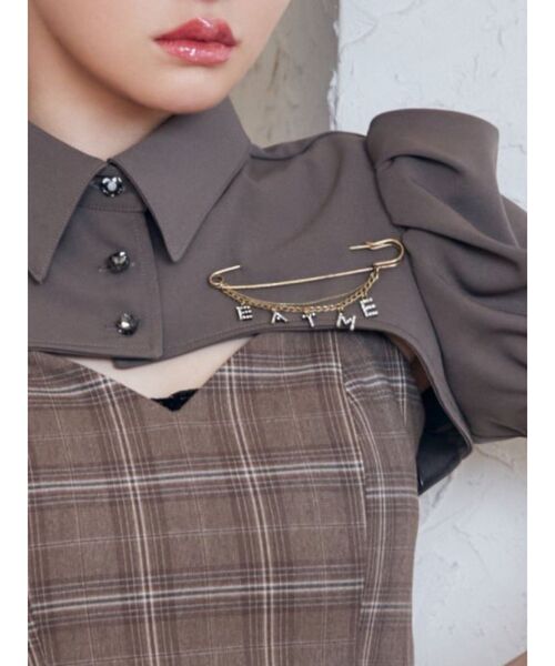 EATME(イートミー)の「EATMEチェーンピン(ブローチ/コサージュ・レディース・ゴールド/シルバー・FREE)」の9枚目の写真