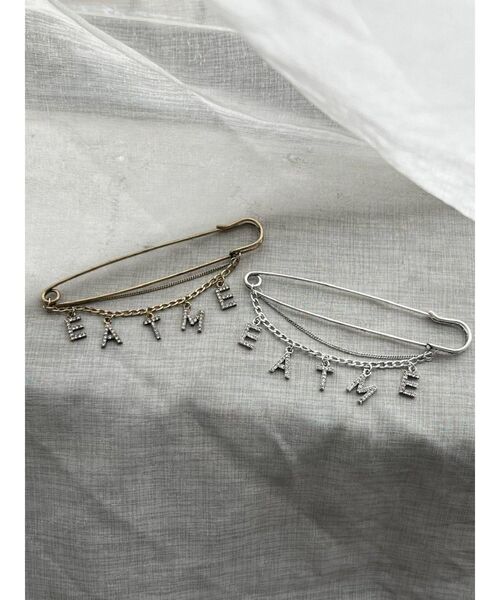 EATME(イートミー)の「EATMEチェーンピン(ブローチ/コサージュ・レディース・ゴールド/シルバー・FREE)」の12枚目の写真