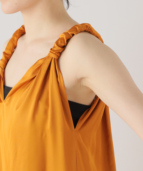 BASERANGE(ベースレンジ)の「【BASERANGE/ベースレンジ】NEIL DRESS(ワンピース・レディース・オレンジ・X-SMALL)」の13枚目の写真