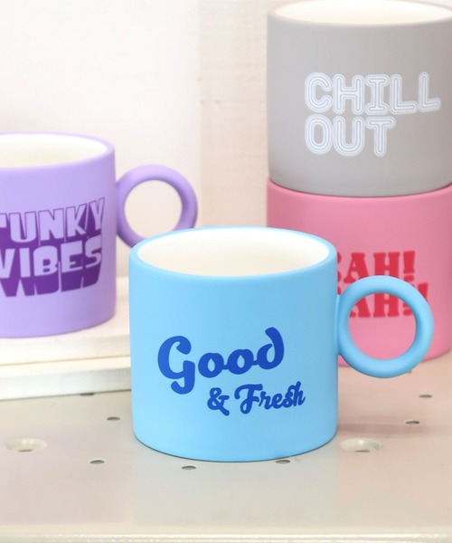 電子レンジ・食洗機可能]BF TYPOマットカラーマグ（グラス/マグカップ