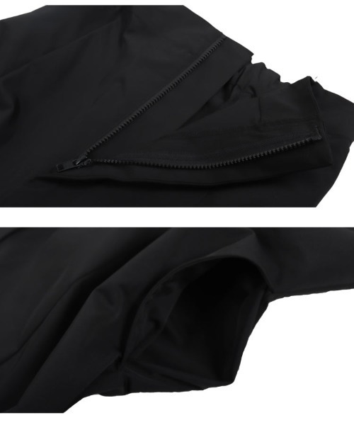 KOBE LETTUCE（コウベレタス）の「ベルト付きベアワイドオールインワン（つなぎ/オールインワン・レディース・カーキ/ブラック/アイボリー系・M/PM）」の13枚目の写真