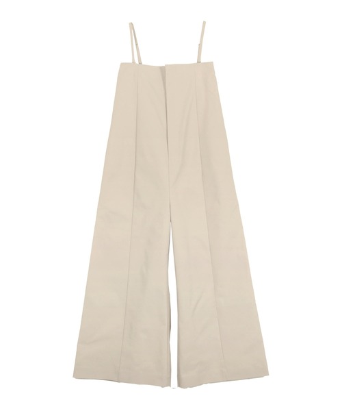 KOBE LETTUCE（コウベレタス）の「ベルト付きベアワイドオールインワン（つなぎ/オールインワン・レディース・カーキ/ブラック/アイボリー系・M/PM）」の15枚目の写真