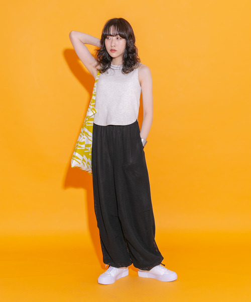 KBF（ケイビーエフ）の「ジオメトリックトートBAG（トートバッグ・レディース・イエロー系その他/ブラウン系その他・ONE）」の6枚目の写真