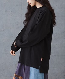 CUBE SUGAR（キューブシュガー）の「21/-OE天竺ビッグロンT（Tシャツ/カットソー）」