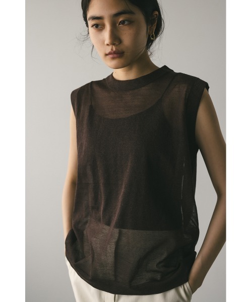 MOSSA　ウィメンズ　ストレッチタンクトップ　XL　新品未使用品 保湿ストレッチタンクトップ / TARO＆HANAKO