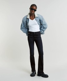 G-STAR | 3301 FLARE JEANS/ヴィンテージライクフレアスキニージーンズ/L28(デニムパンツ)