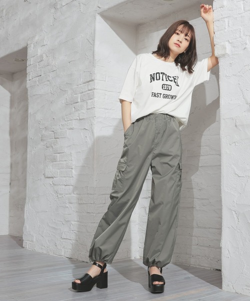 Honeys(ハニーズ)の「カーゴパンツ(カーゴパンツ・レディース・カーキ/ブラック/グレー/ベージュ・LL/L/M/S/SS)」の7枚目の写真