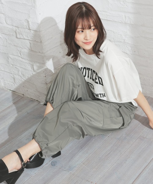 Honeys(ハニーズ)の「カーゴパンツ(カーゴパンツ・レディース・カーキ/ブラック/グレー/ベージュ・LL/L/M/S/SS)」の9枚目の写真