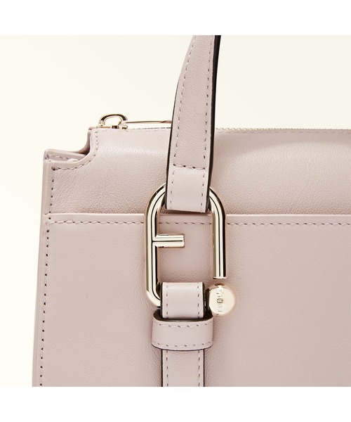 FURLA（フルラ）の「FURLA NUVOLA S BOSTON BAG（ボストンバッグ・レディース・スモークピンク・ONE SIZE）」の5枚目の写真