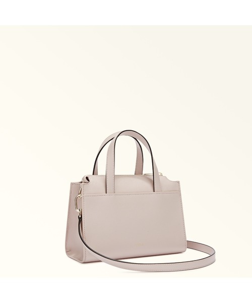 FURLA（フルラ）の「FURLA NUVOLA S BOSTON BAG（ボストンバッグ・レディース・スモークピンク・ONE SIZE）」の2枚目の写真