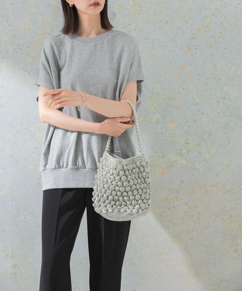 The Bagmati(ザバグマティ)の「The Bagmati METALIC LUREX BAG(ショルダーバッグ・レディース・ブラック/ゴールド系その他・FREE)」の3枚目の写真