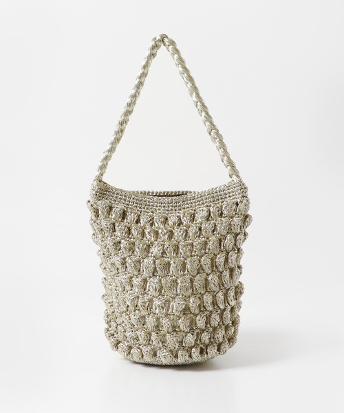 The Bagmati(ザバグマティ)の「The Bagmati METALIC LUREX BAG(ショルダーバッグ・レディース・ブラック/ゴールド系その他・FREE)」の5枚目の写真