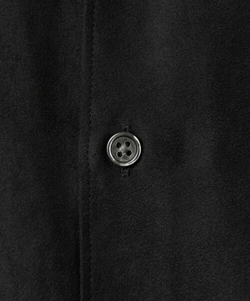 BEAUTY&YOUTH UNITED ARROWS（ビューティーアンドユースユナイテッドアローズ）の「【WEB限定 WARDROBE SMART】スエードライク シャツ（シャツ/ブラウス・メンズ・ブラック/モカ/ネイビー/ベージュ/ダークグレー・S/M/L/XL）」の15枚目の写真