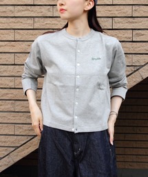 GYMPHLEX/ジムフレックス ショートクルーネックカーディガン SHORT CREW NECK CARDIGAN GY-C0367 SCT