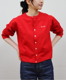GYMPHLEX/ジムフレックス ショートクルーネックカーディガン SHORT CREW NECK CARDIGAN GY-C0367 SCT