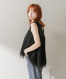 URBAN RESEARCH ROSSO WOMEN | ELENDEEK　FRINGE TENT BLOUSE(シャツ/ブラウス)
