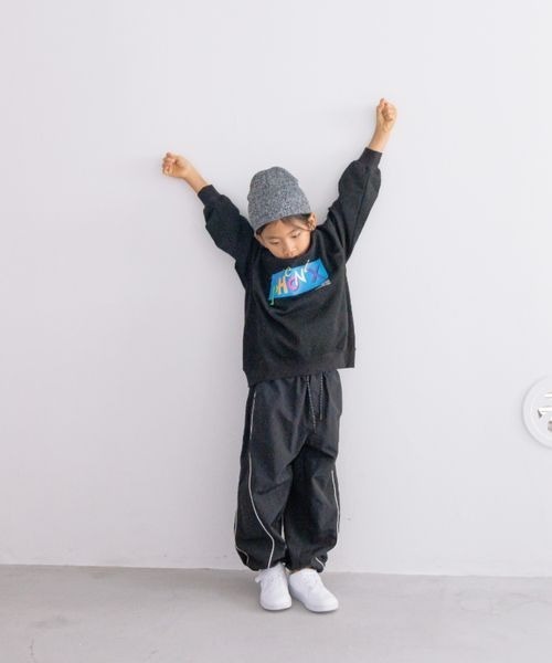 LOWRYS FARM（ローリーズファーム）の「カラーニットワッチ　138584（ニットキャップ/ビーニー・キッズ・レッド/チャコールグレー/パープル・FREE）」の4枚目の写真