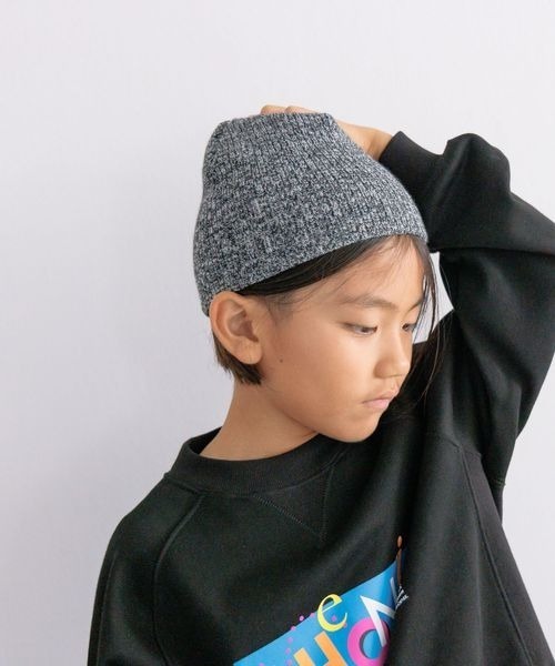 LOWRYS FARM（ローリーズファーム）の「カラーニットワッチ　138584（ニットキャップ/ビーニー・キッズ・レッド/チャコールグレー/パープル・FREE）」の22枚目の写真