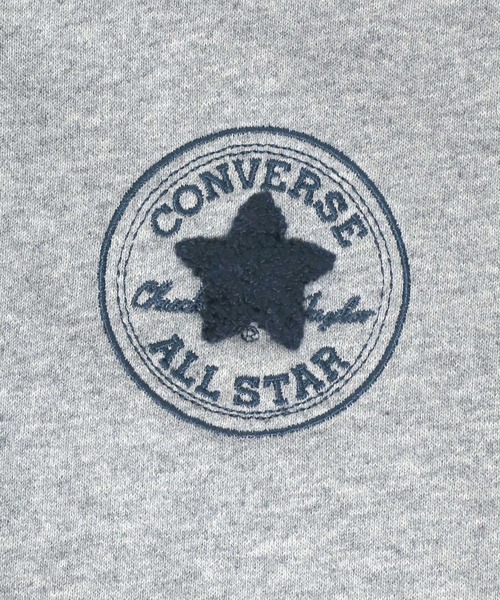 CONVERSE（コンバース）の「CONVERSE/コンバース ワンポイントロゴ刺繍 スウェット フルジップパーカー レディース メンズ トレーナー（パーカー・メンズ・グレー/ベージュ/ブラック・L/LL/M）」の17枚目の写真