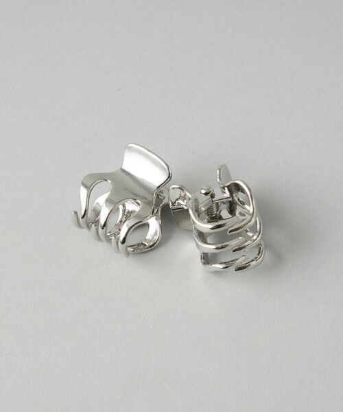 CITEN（シテン）の「＜CITEN＞2セットミニバンス（バレッタ/ヘアクリップ・レディース・シルバー/ゴールド・FREE）」の2枚目の写真