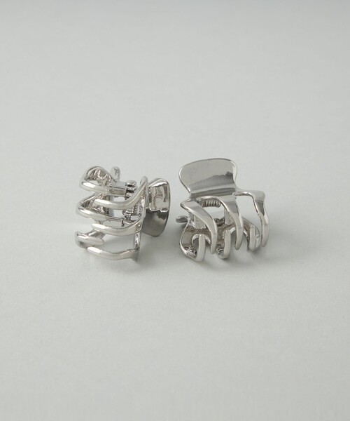 CITEN（シテン）の「＜CITEN＞2セットミニバンス（バレッタ/ヘアクリップ・レディース・シルバー/ゴールド・FREE）」の10枚目の写真