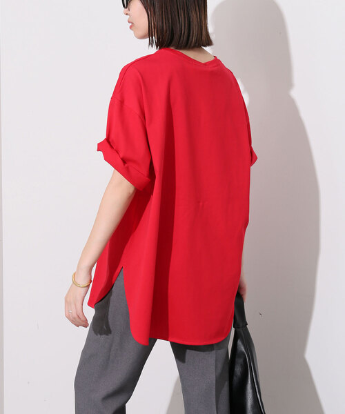 SLOBE IENA（スローブイエナ）の「ラウンドヘムTシャツ（Tシャツ