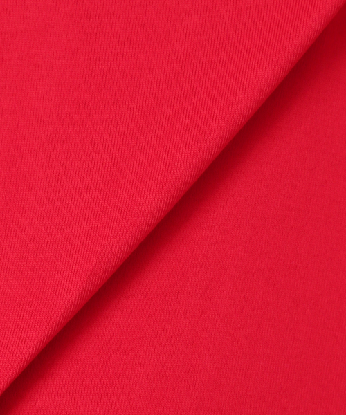 SLOBE IENA(スローブイエナ)の「ラウンドヘムTシャツ(Tシャツ/カットソー・レディース・ブラック/ホワイト/レッド・FREE)」の5枚目の写真