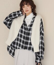 RIVE DROITE | 予約【大人も着やすい】ウォッシュドチェックワイドシャツ(シャツ/ブラウス)