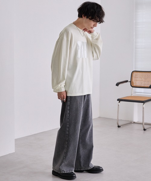 mnml/GIFT グラフィック Tシャツ mnml/GIFT グラフィック Tシャツ Gift-Tee-Washed-
