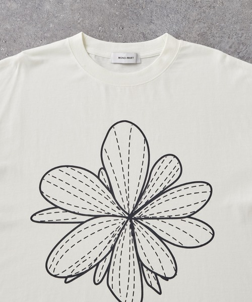 MONO-MART(モノマート)の「アートグラフィックデザインTシャツ(Tシャツ/カットソー・レディース・ブラック系1/ホワイト/ブラック/ホワイト系1・M/L)」の22枚目の写真