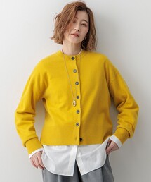 【Oggi掲載/洗える】ピュアカシミヤ ニットカーディガン