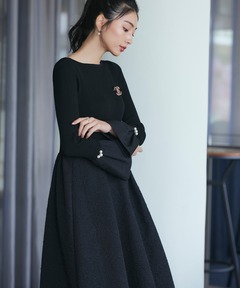 セール】【WEB限定/110-140cm】 ストレッチリバー ワンピース