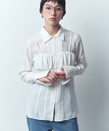 ◆wool blend viyella slim fit shirts