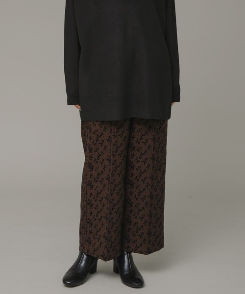 URBAN RESEARCH Sonny Label（アーバンリサーチサニーレーベル）の「フロッキーイージーパンツ（その他パンツ・レディース・ブラック/ブラウン/アイボリー・FREE）」の19枚目の写真