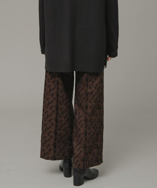 URBAN RESEARCH Sonny Label（アーバンリサーチサニーレーベル）の「フロッキーイージーパンツ（その他パンツ・レディース・ブラック/ブラウン/アイボリー・FREE）」の21枚目の写真