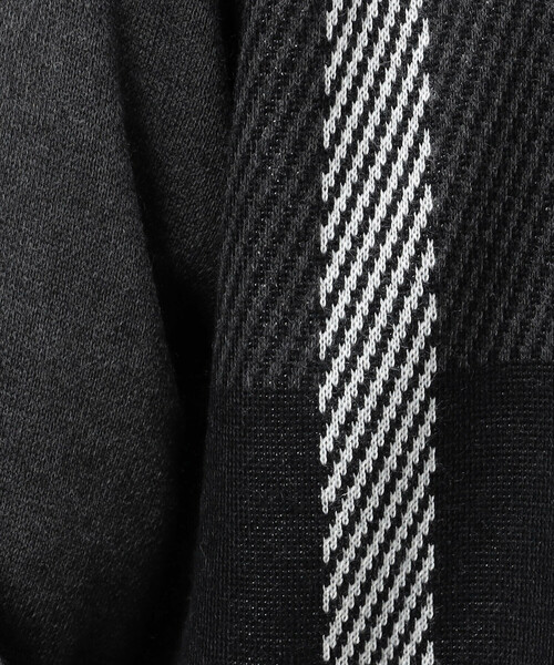 COMME CA ISM（コムサイズム）の「カラーブロック チェック柄 カーディガン（カーディガン/ボレロ・メンズ・チャコール/オフホワイト/ブルー・MEDIUM/LARGE）」の18枚目の写真