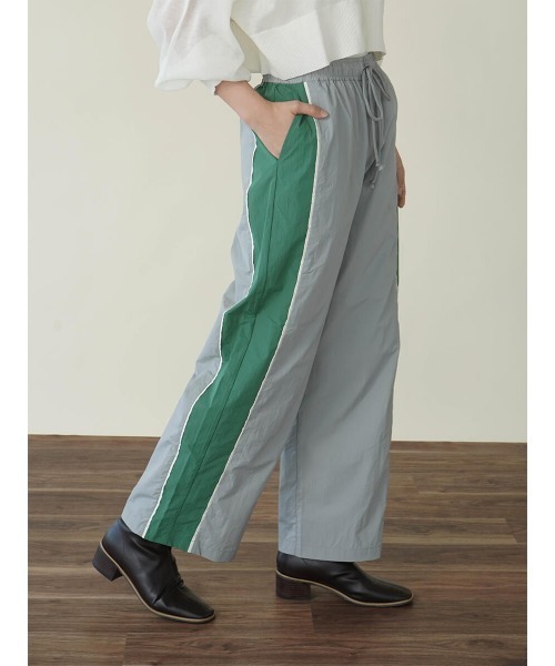 Nylon track pants