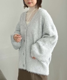 archives | ラメＭＩＸフェザーミドルニットカーディガン(カーディガン/ボレロ)