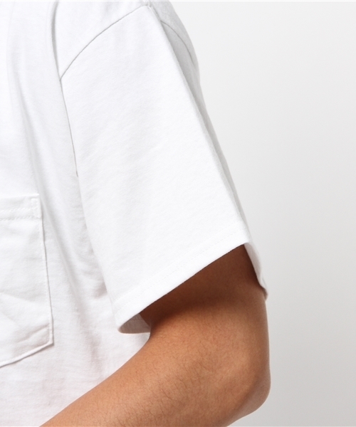 CIAOPANIC（チャオパニック）の「【Ciaopanic】　ポケットTeeC/N（Tシャツ/カットソー・メンズ・ホワイト・MEDIUM/LARGE）」の5枚目の写真