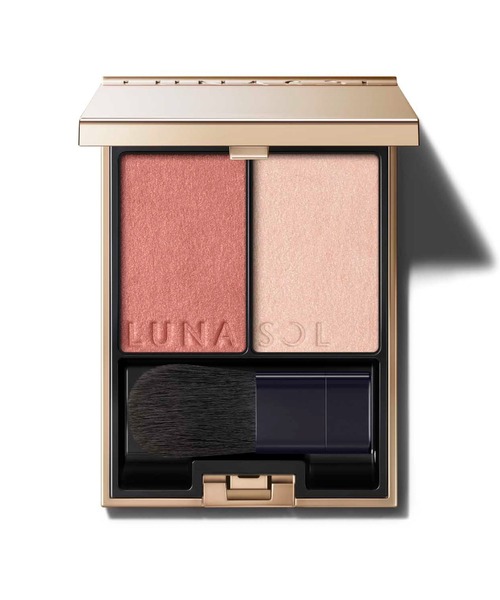 LUNASOL（ルナソル）の「カラーリンググレイズ（チーク・レディース・04 Rose Mood/EX10 Star Reflection/EX11 Lilac Dream・FREE）」の2枚目の写真