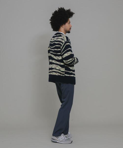 URBAN RESEARCH Sonny Label(アーバンリサーチサニーレーベル)の「ウール混スペースダイニットカーディガン(カーディガン/ボレロ・メンズ・ブラック系その他/ブルー系その他/ベージュ系その他・MEDIUM/LARGE)」の17枚目の写真