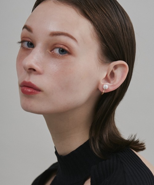 ciite' surgical stainless（シーテサージカルステンレス）の「【 金属アレルギー対応 】 シンプルパールイヤリング サージカルステンレス   (両耳用)（イヤリング・レディース・シルバー/ゴールド・S/L/M）」の17枚目の写真
